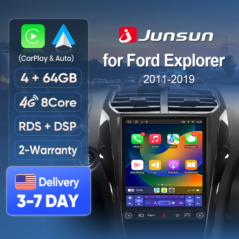 Ekran Junsun Wireless CarPlay  – Korean Lifestyle Video recenzja i cena
